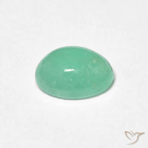 Esmeralda verde pistache Natural 0.72ct, oval, Translúcido