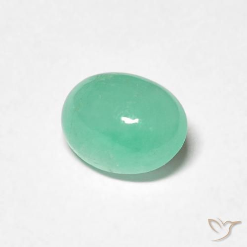 Esmeralda Verde claro Natural 0.74ct, oval, Translúcido