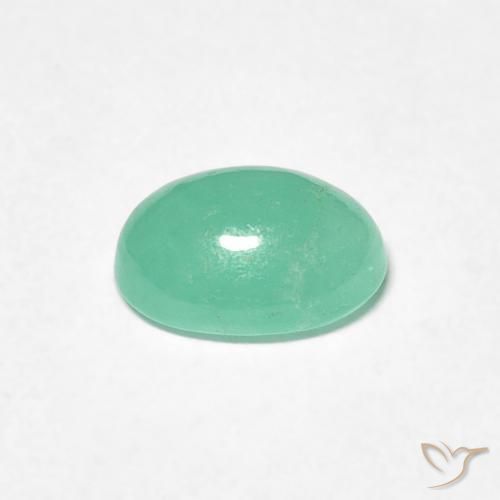 Esmeralda Verde claro Natural 0.74ct, oval, Translúcido
