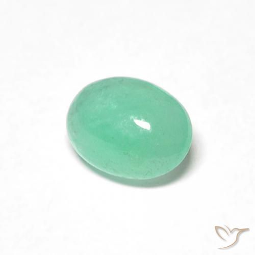 Esmeralda Verde médio Natural 0.45ct, oval, Translúcido