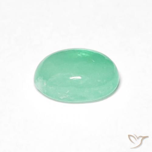 Esmeralda Verde médio Natural 0.58ct, oval, Translúcido