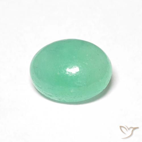 0.69ct Natural verde pistache Esmeralda, oval, Translúcido
