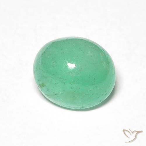 Esmeralda Verde claro Natural 0.98ct, oval, Translúcido