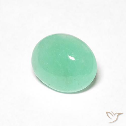 Esmeralda Verde Menta Claro Natural 0.54ct, oval, Translúcido