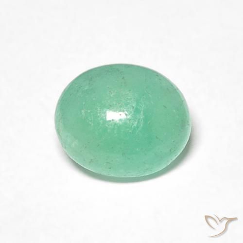 0.71ct Natural Menta verde Esmeralda, oval, Translúcido