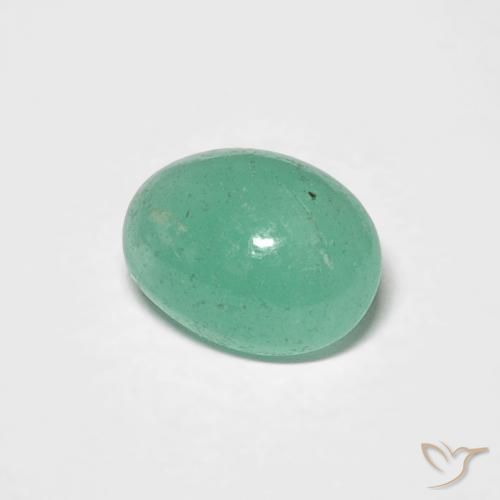 Esmeralda Luz verde Natural 0.75ct, oval, Translúcido
