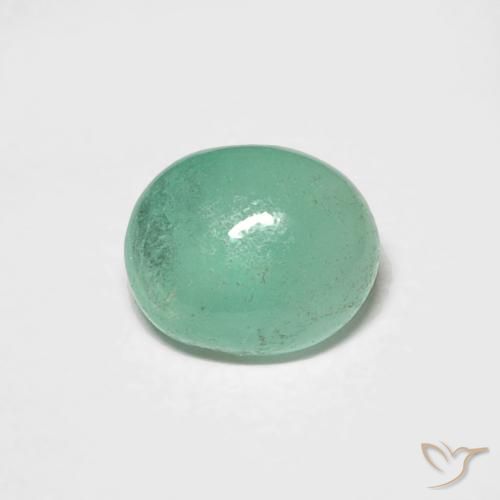0.67ct Natural verde pistache Esmeralda, oval, Translúcido
