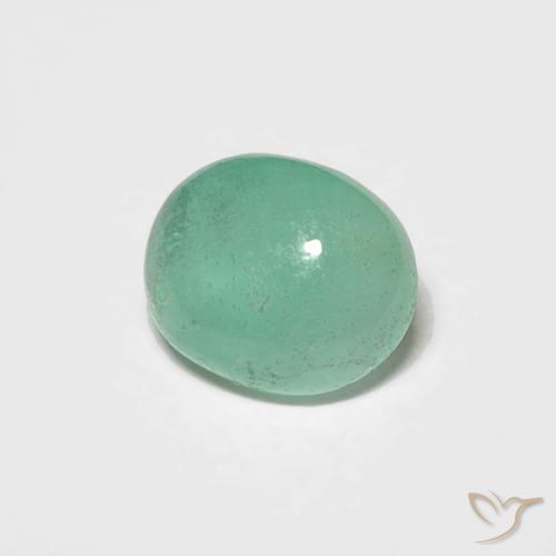 Esmeralda verde pistache Natural 0.67ct, oval, Translúcido