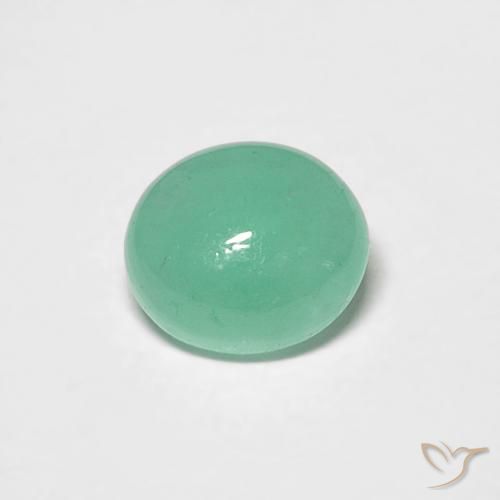 0.70ct Natural Luz verde Esmeralda, oval, Translúcido