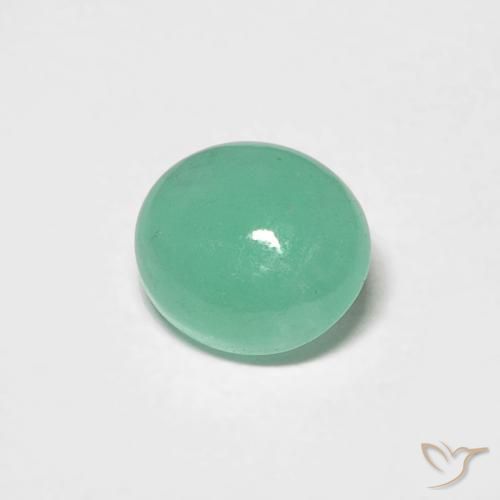 Esmeralda Luz verde Natural 0.70ct, oval, Translúcido