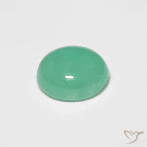 Esmeralda Luz verde Natural 0.70ct, oval, Translúcido