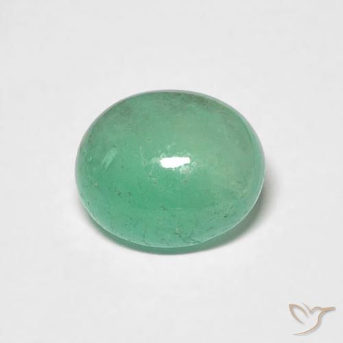 0.97ct Natural verde pistache Esmeralda, oval, Translúcido
