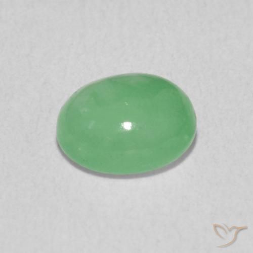 Esmeralda Verde claro Natural 0.78ct, oval, Translúcido