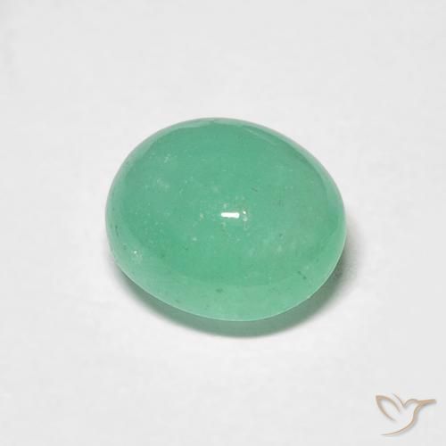 Esmeralda Verde claro Natural 0.97ct, oval, Translúcido
