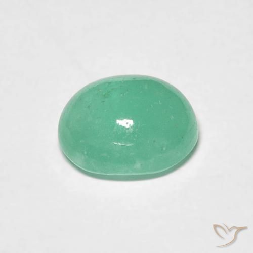 Esmeralda Verde claro Natural 0.97ct, oval, Translúcido