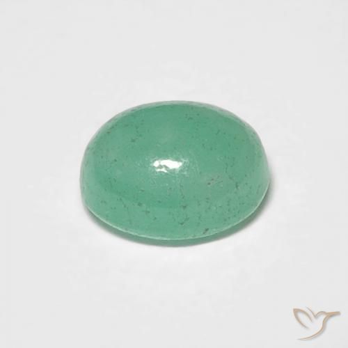 Esmeralda Luz verde Natural 0.78ct, oval, Translúcido
