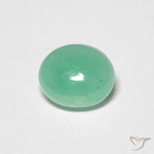 0.75ct Natural verde pistache Esmeralda, oval, Translúcido