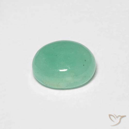 Esmeralda verde pistache Natural 0.75ct, oval, Translúcido