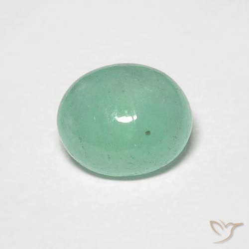 0.72ct Natural verde pistache Esmeralda, oval, Translúcido