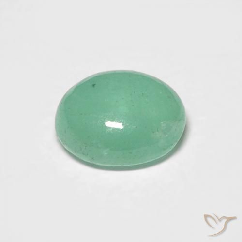 Esmeralda verde pistache Natural 0.72ct, oval, Translúcido