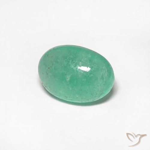 Esmeralda Verde claro Natural 0.46ct, oval, Translúcido