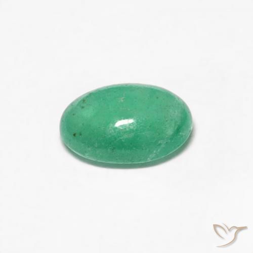 Esmeralda Verde claro Natural 0.46ct, oval, Translúcido
