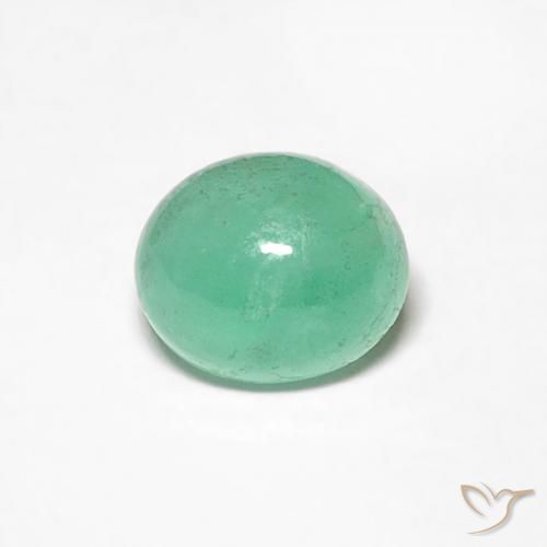 0.56ct Natural verde pistache Esmeralda, oval, Translúcido