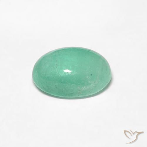 Esmeralda Verde claro Natural 0.53ct, oval, Translúcido
