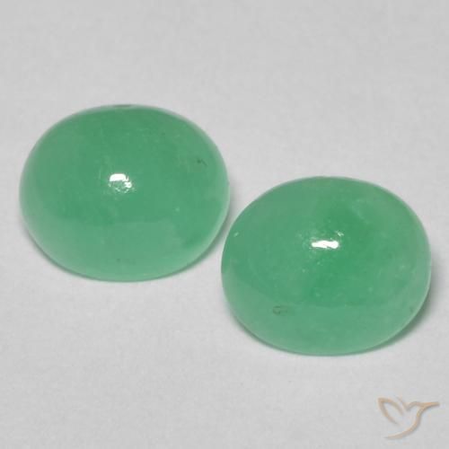 1.22ctw Natural verde pistache Esmeralda, oval, Translúcido