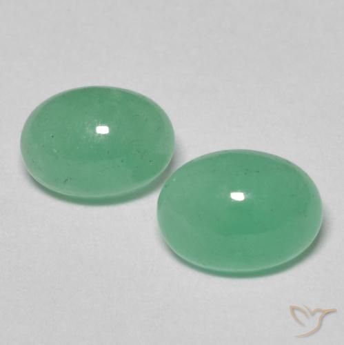 1.89ctw Natural Verde claro Esmeralda, oval, Translúcido