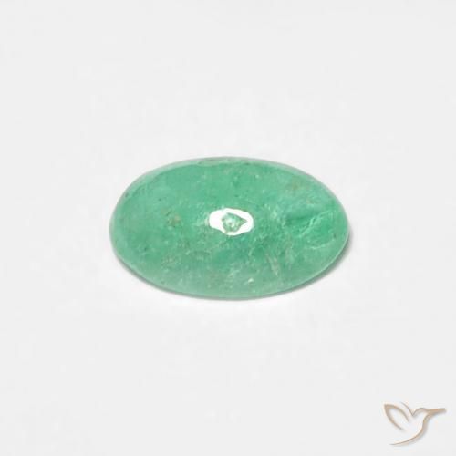 Esmeralda Verde claro Natural 0.39ct, oval, Translúcido