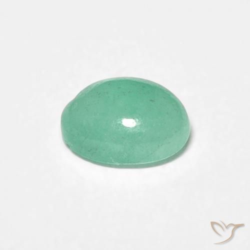 Esmeralda Luz verde Natural 0.52ct, oval, Translúcido