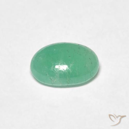 Esmeralda Verde claro Natural 0.79ct, oval, Translúcido
