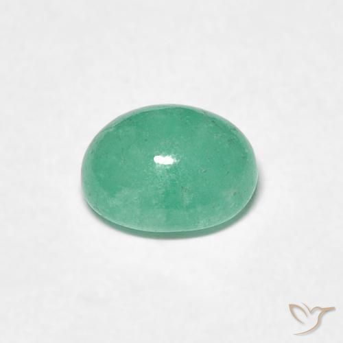 Esmeralda Verde claro Natural 0.94ct, oval, Translúcido