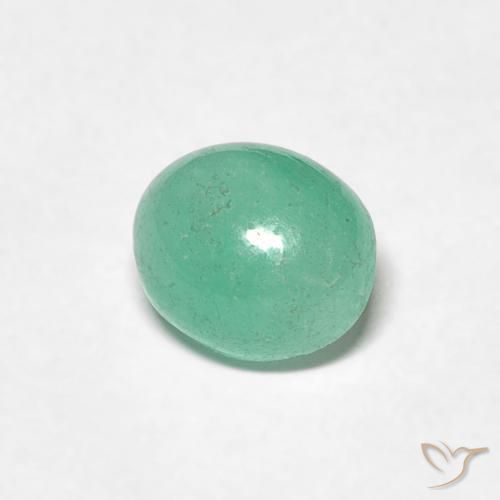 Esmeralda Verde claro Natural 0.93ct, oval, Translúcido