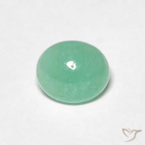 0.72ct Natural verde pistache Esmeralda, oval, Translúcido
