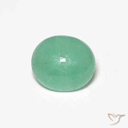 0.80ct Natural Luz verde Esmeralda, oval, Translúcido
