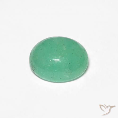 Esmeralda Luz verde Natural 0.80ct, oval, Translúcido
