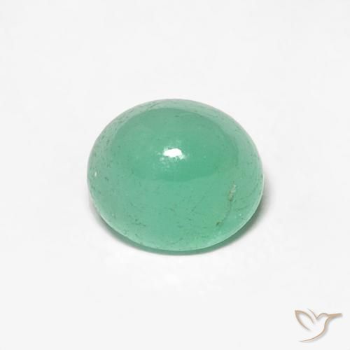 0.92ct Natural verde pistache Esmeralda, oval, Translúcido
