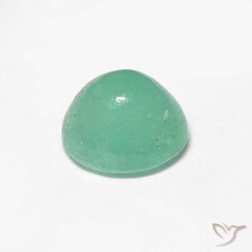 Esmeralda verde pistache Natural 0.92ct, oval, Translúcido