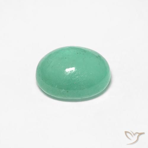Esmeralda verde pistache Natural 0.77ct, oval, Translúcido