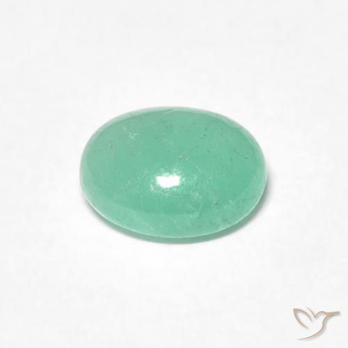 Esmeralda Luz verde Natural 0.71ct, oval, Translúcido