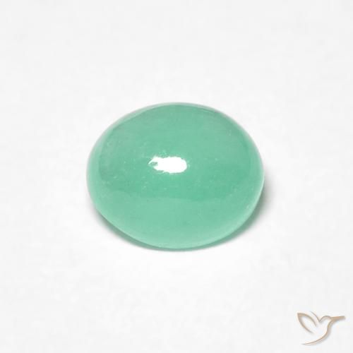0.64ct Natural verde pistache Esmeralda, oval, Translúcido