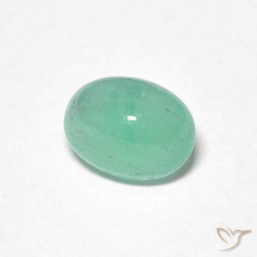 Esmeralda Verde claro Natural 0.80ct, oval, Translúcido