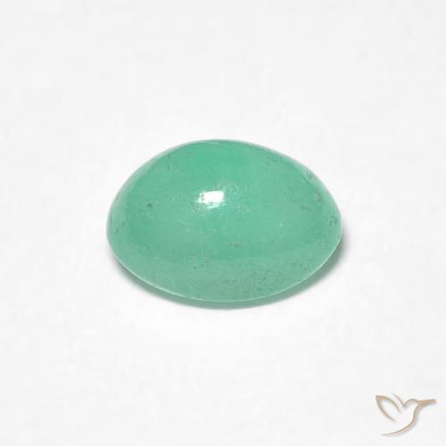Esmeralda Verde claro Natural 0.80ct, oval, Translúcido