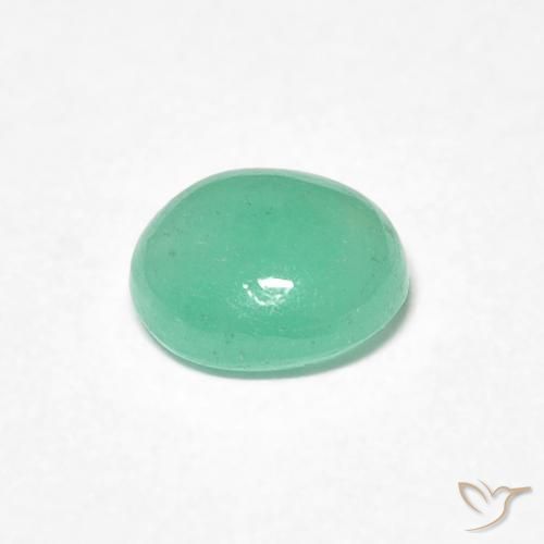 Esmeralda Verde claro Natural 0.68ct, oval, Translúcido