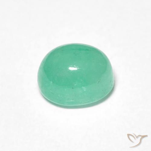 Esmeralda Verde claro Natural 0.78ct, oval, Translúcido