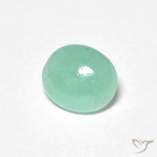 Esmeralda Verde claro Natural 0.89ct, oval, Translúcido