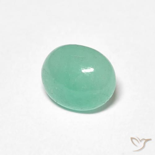 Esmeralda Verde claro Natural 1.22ct, oval, Translúcido