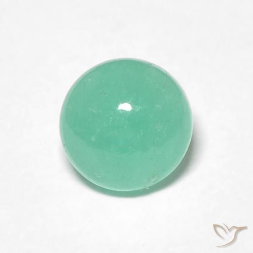 0.82ct Natural verde pistache Esmeralda, Redondo, Translúcido